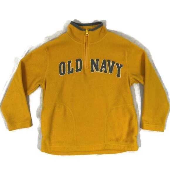 2 Boys Old Navy Half Zip Fleeces Size 5 - Picture 6 of 8